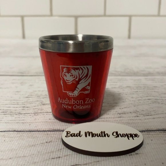 Audubon Zoo New Orleans LA Souvenir Insulated Shot Glass - Picture 1 of 5
